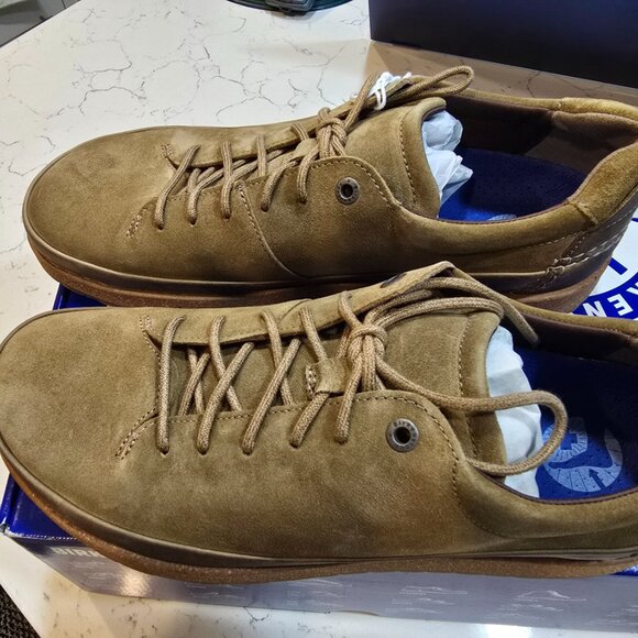 NEW Birkenstock Honnef Low Tea Suede Leather US MENS SIZE 10 SHOES NEW EU 43 - Picture 2 of 14